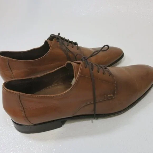 LLOYD Laurin Oil Tanned Leather Dress Oxfords Shoes Men's Dress Footwear 10.5 - Picture 2 of 7